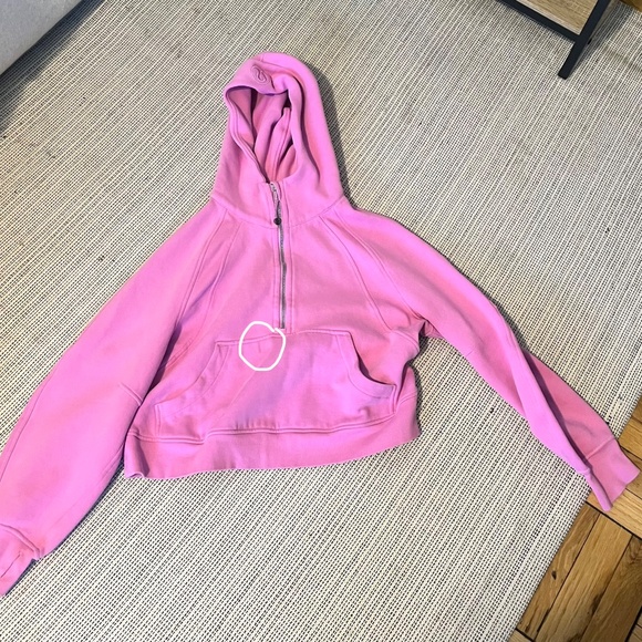 Lululemon Cropped Hoodie Sweatshirt M/L - Picture 3 of 6
